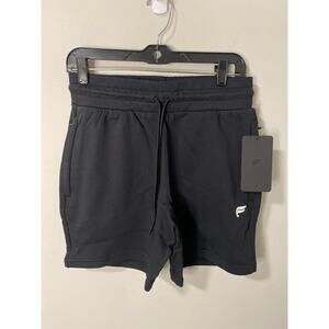 New Fabletics Men The Year Round Terry Short, Black Size Small